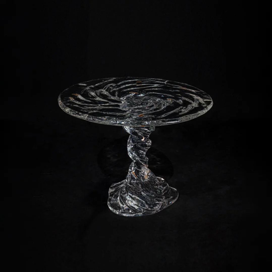 Whirlstone Acrylic Side Table