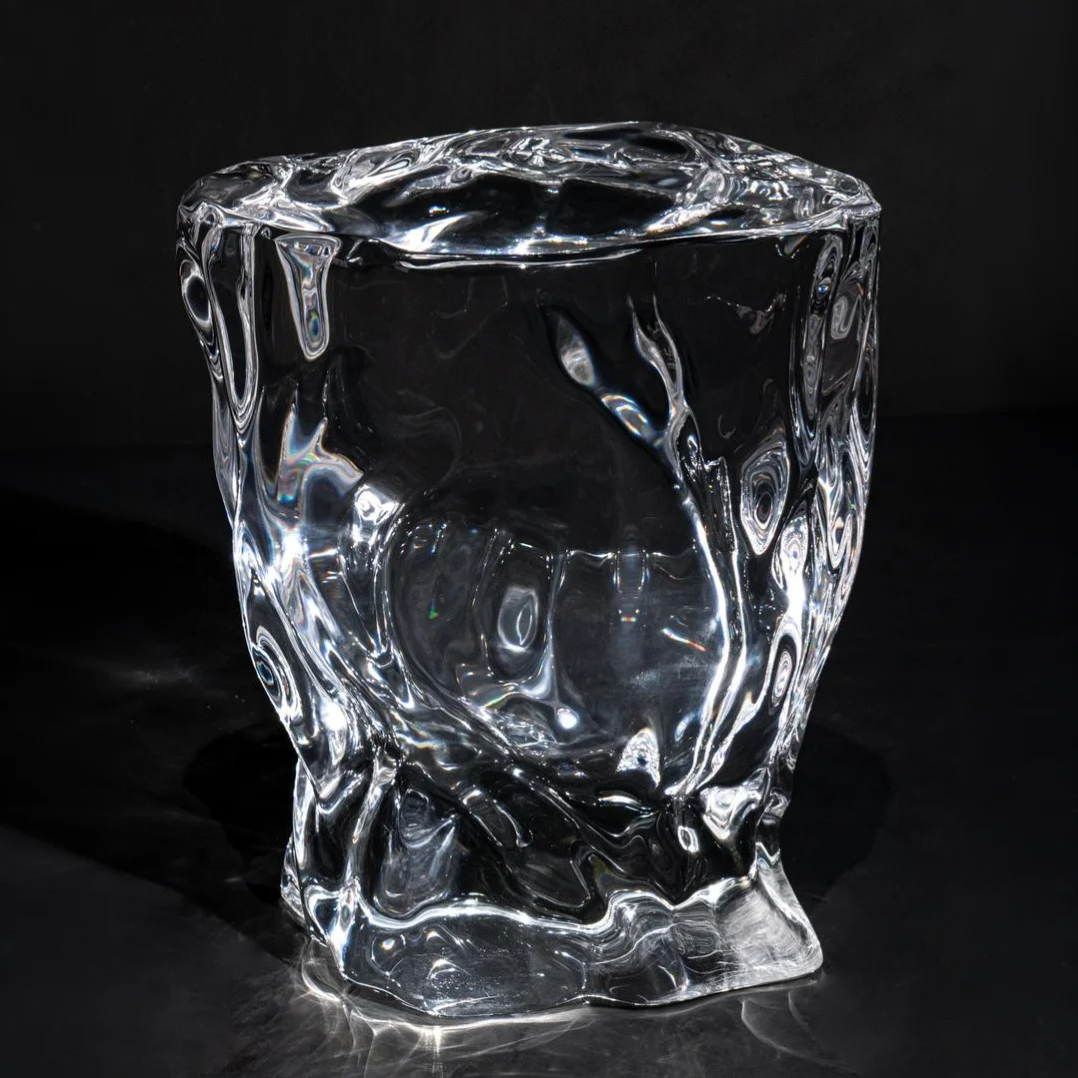 Tidal Grace Acrylic Stool