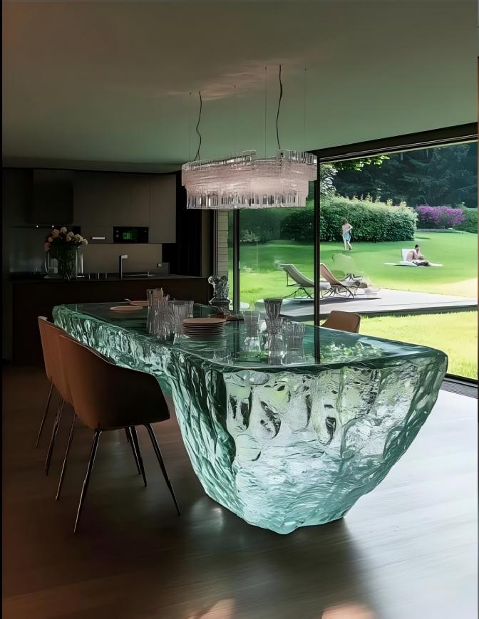 DewDrop Green Crystal Island