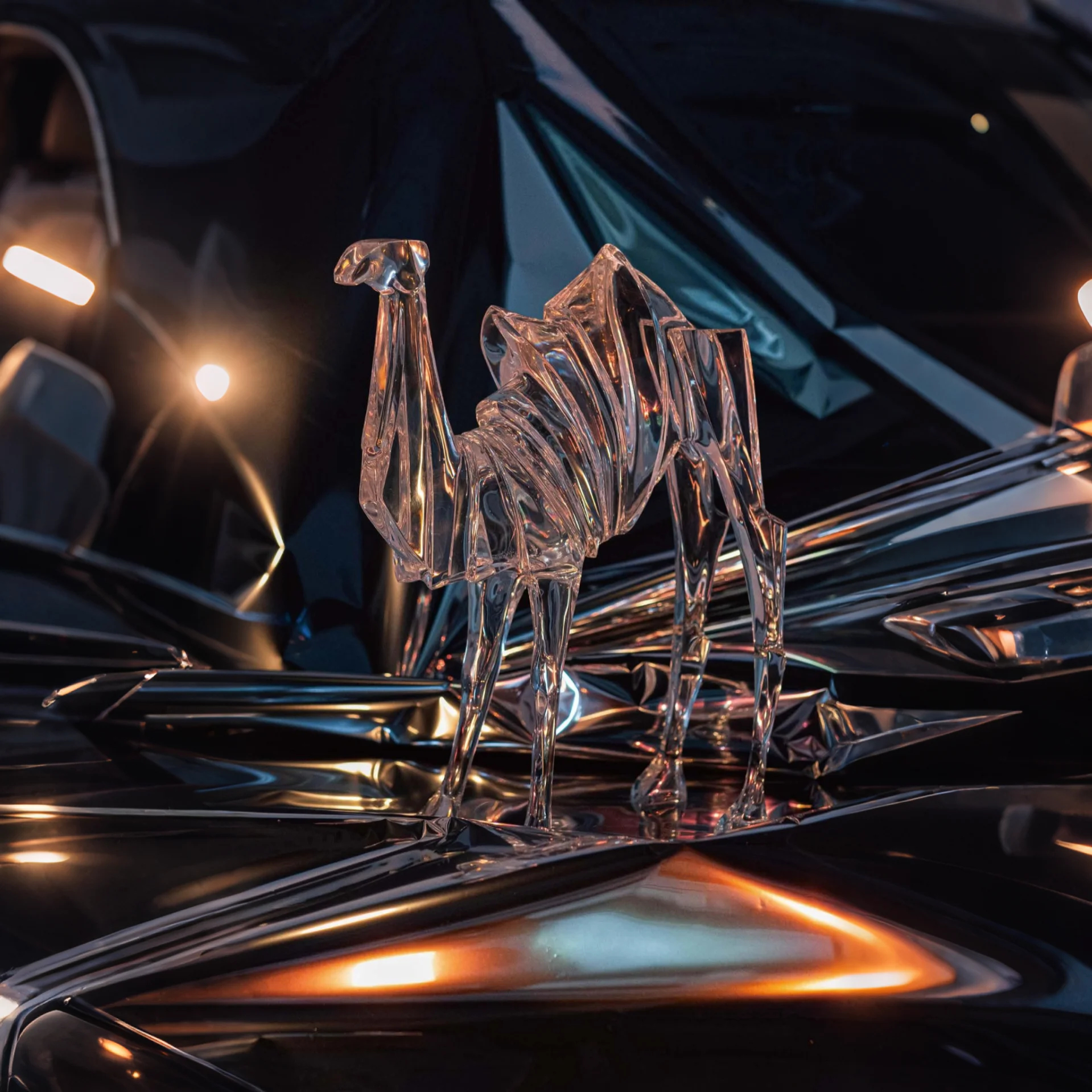 Crystal Color Silk Road Furniture ornaments