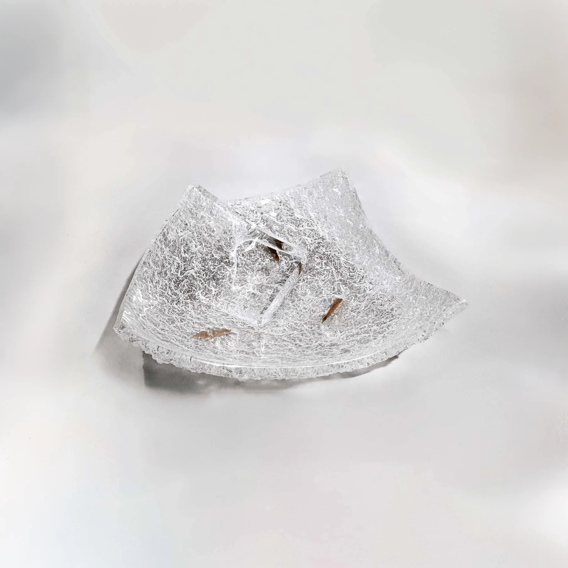 Leaf Language Ice Fruit plate