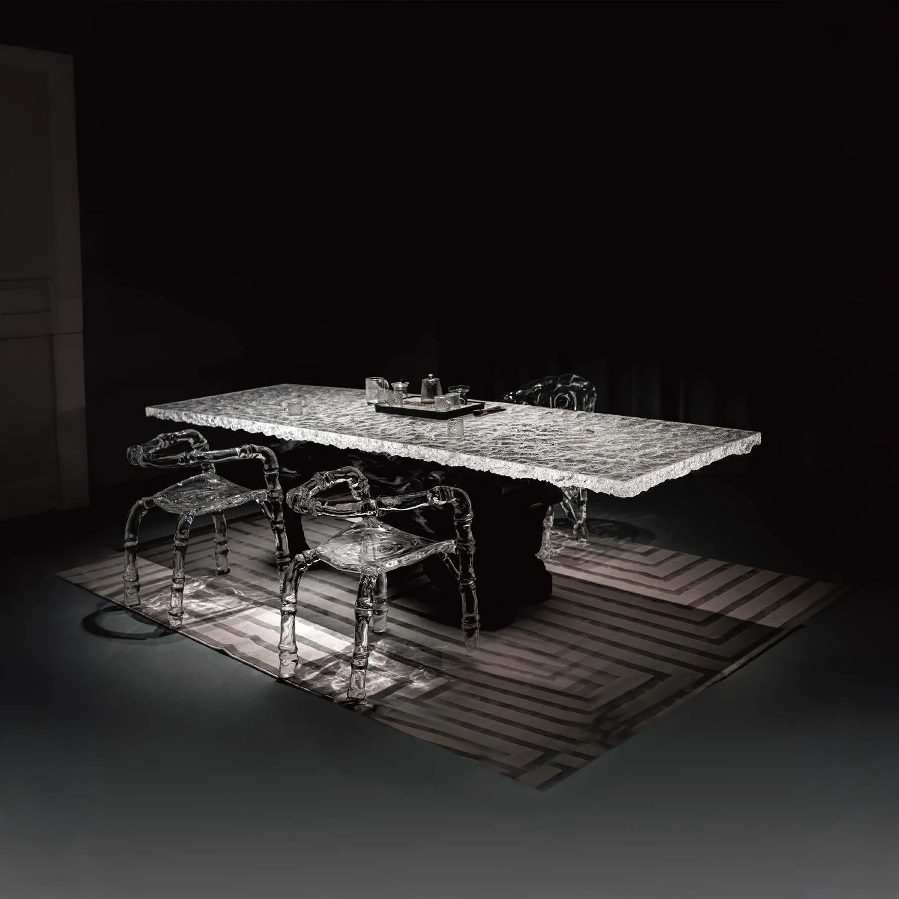 Harmonious Winds and Forest Rhapsody Tea Table