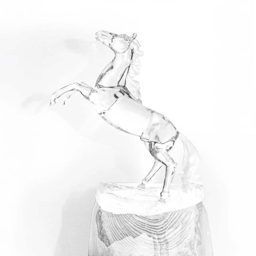 Clear Shadow and Flowing Light Furniture ornaments