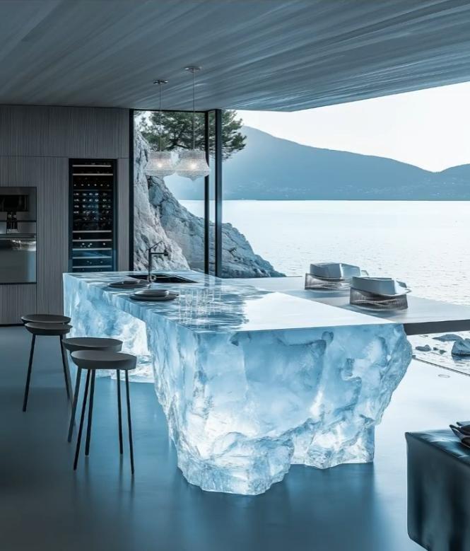 Glacier Edge Crystal Island