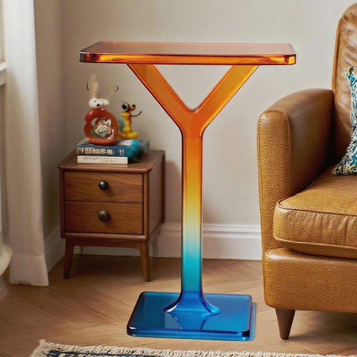 Yonder Dream Acrylic Side Table