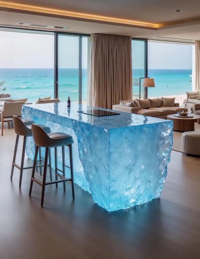 Azure Tide Crystal Island