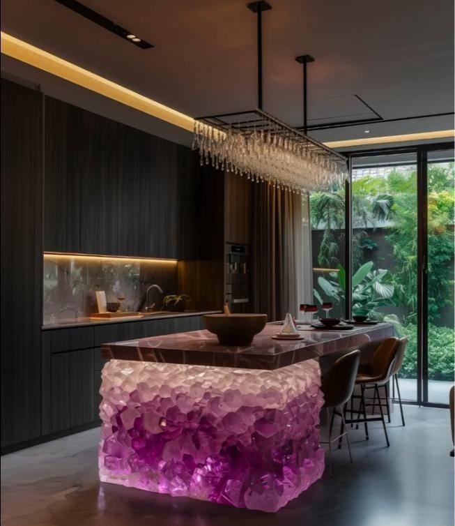 Aurora Core Luminous Crystal Bar