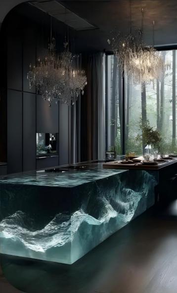 Dark Crystal Waterfall Island