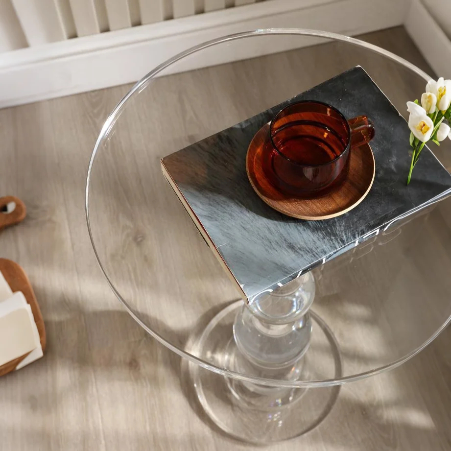 Luma Sphere Acrylic Side Table