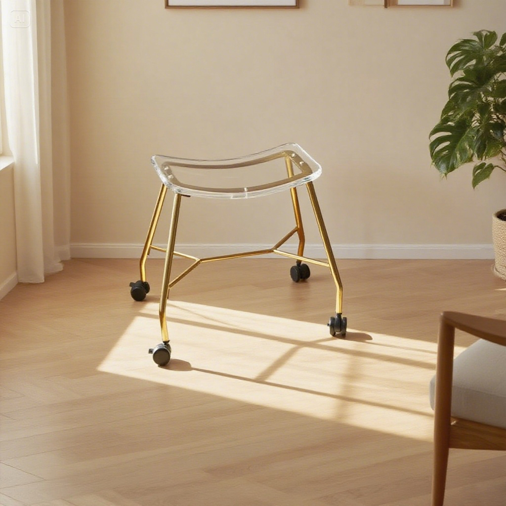 Allegro Light Acrylic Stool