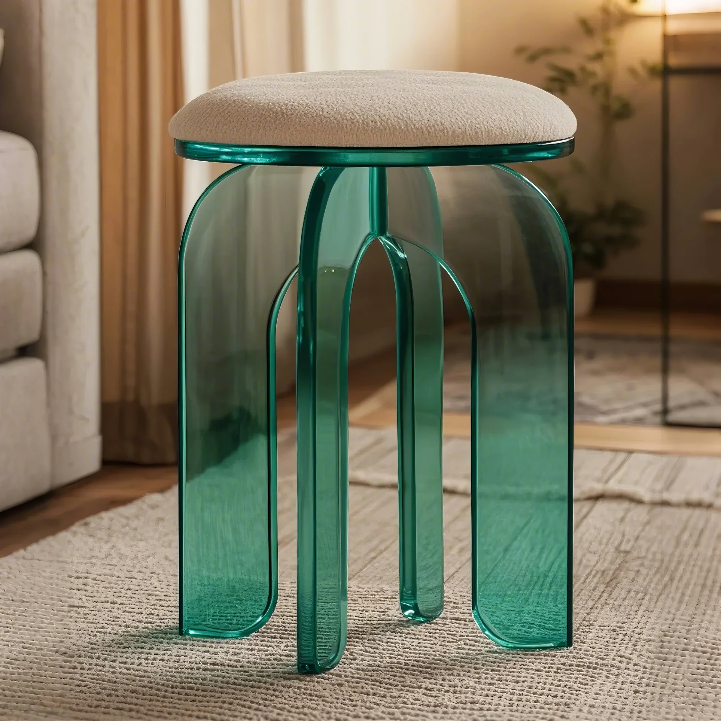 ARCHGLOW Acrylic Vanity Stool Collection