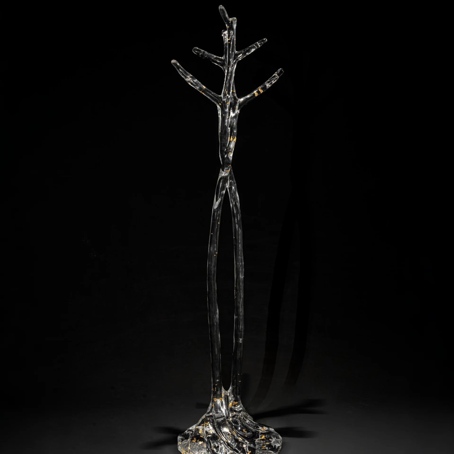 Guided Intent Acrylic Coat Rack