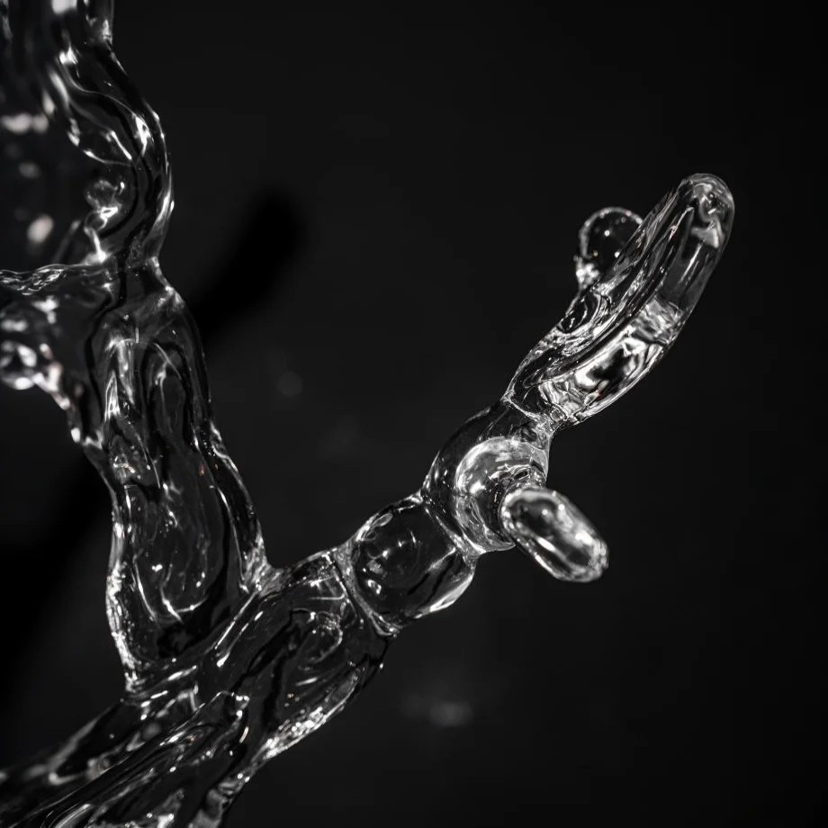 Pristine Simplicity Acrylic Coat Rack