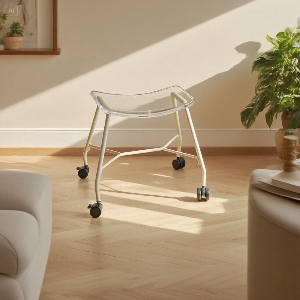 Allegro Light Acrylic Stool
