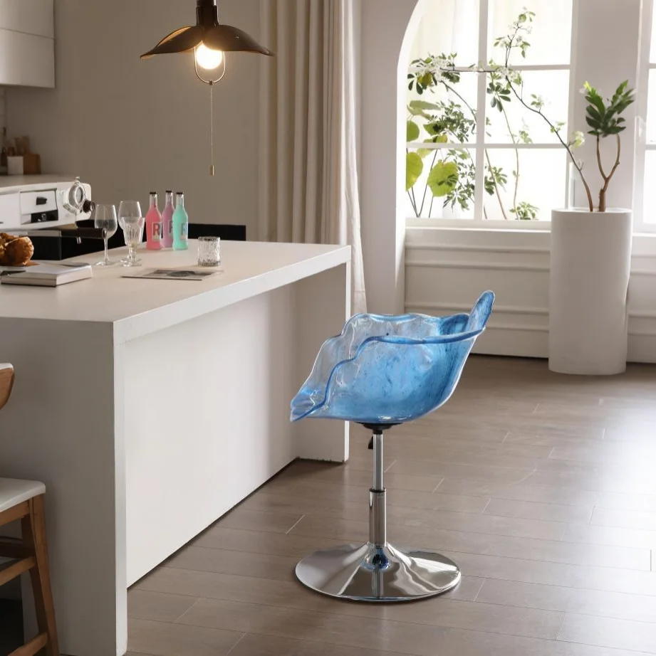 Tidepetal Acrylic Bar Stool