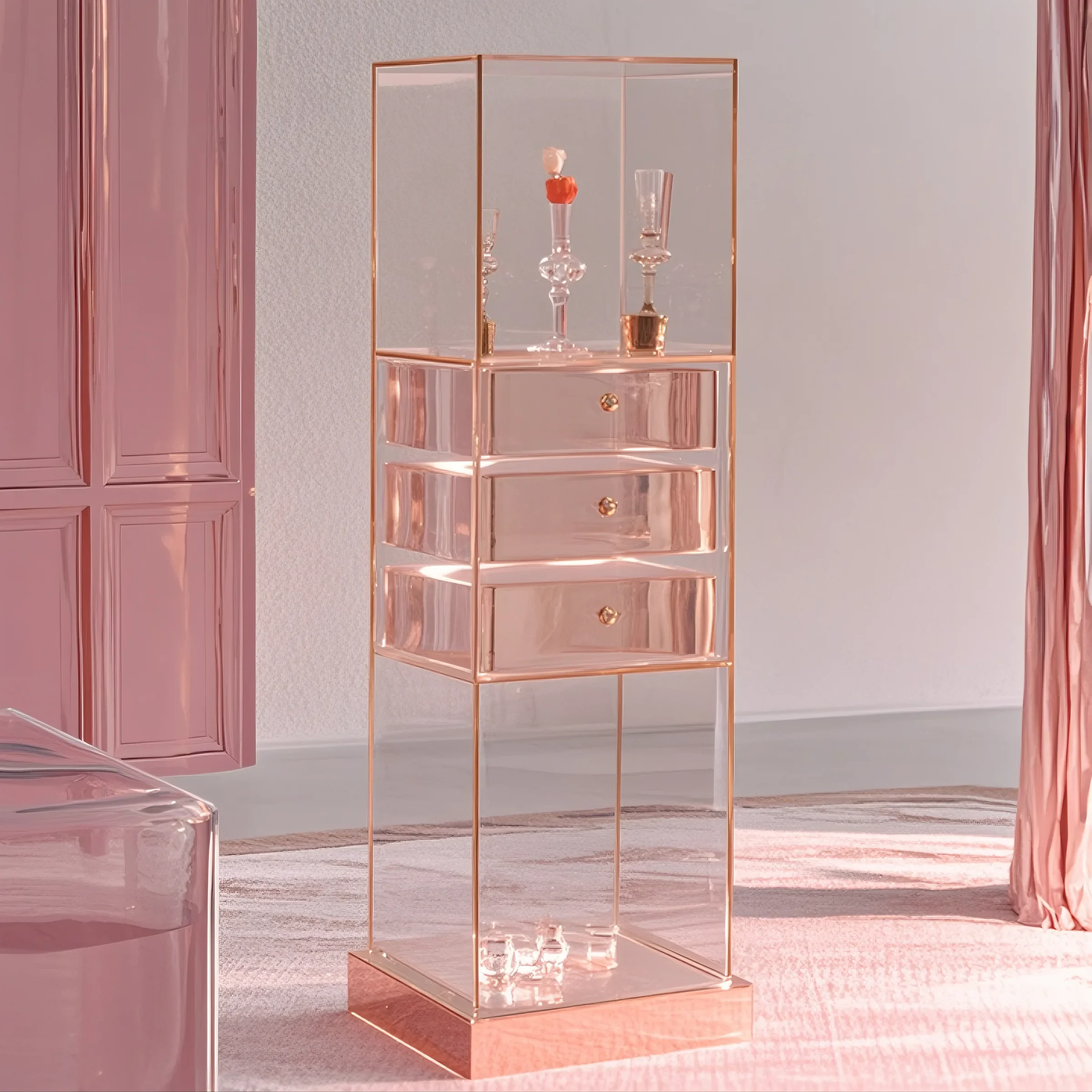 LUMINOVA Acrylic Drawer Tower Collection