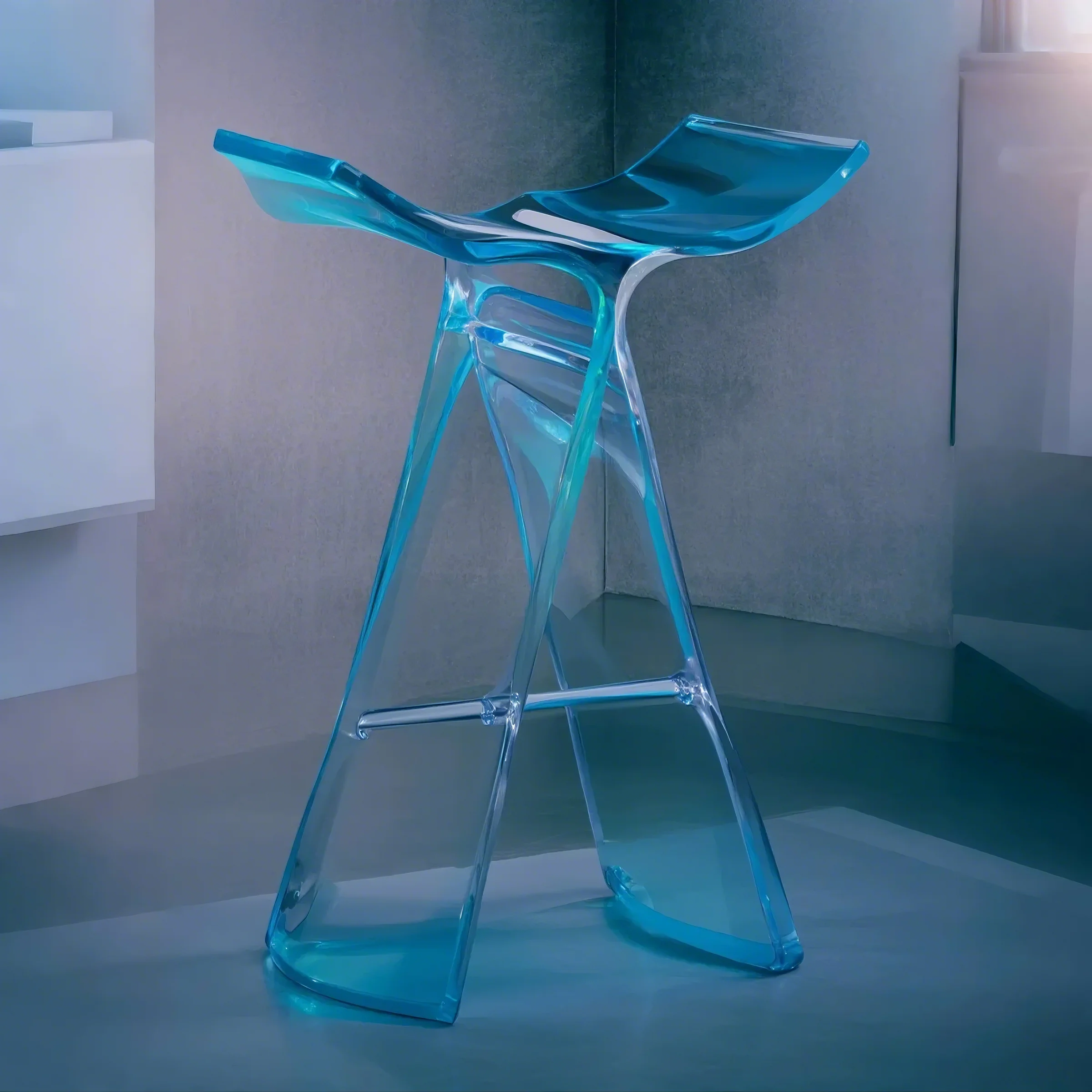 AEROGLOW Sculptural Bar Chair Series