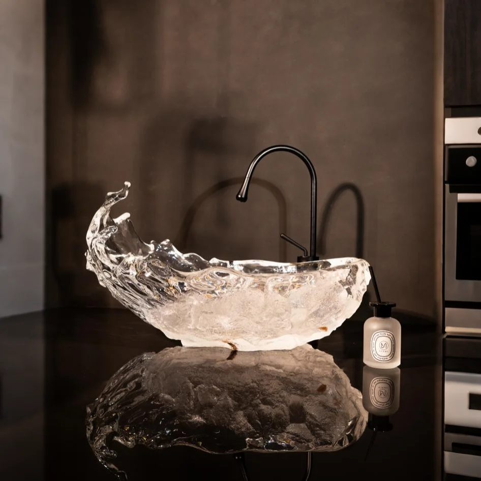 Flowing Mist Acrylic Wash Basin