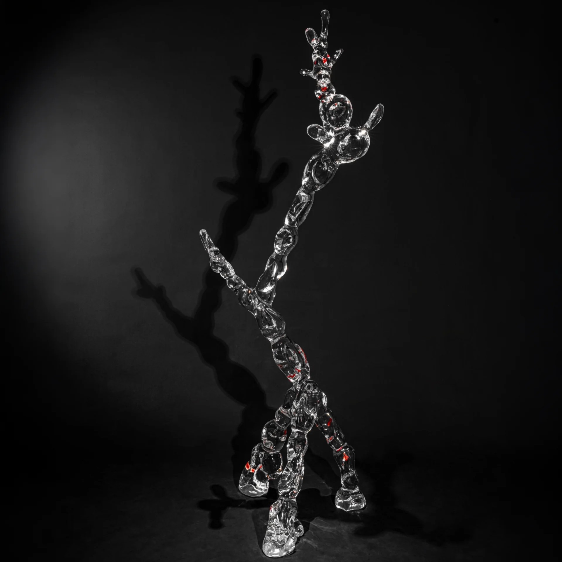 Pristine Simplicity Acrylic Coat Rack