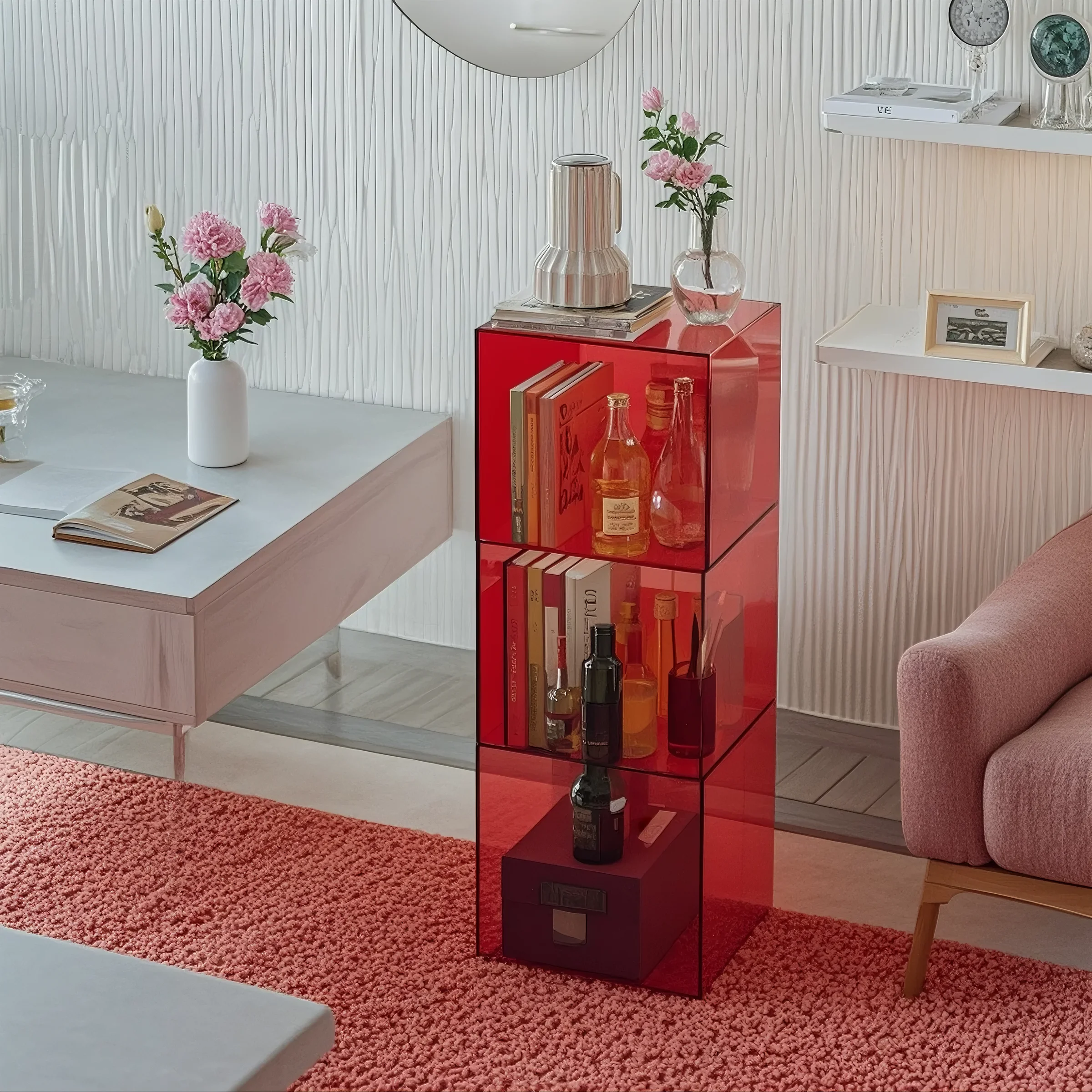 LUMIART Acrylic Bookshelf Collection