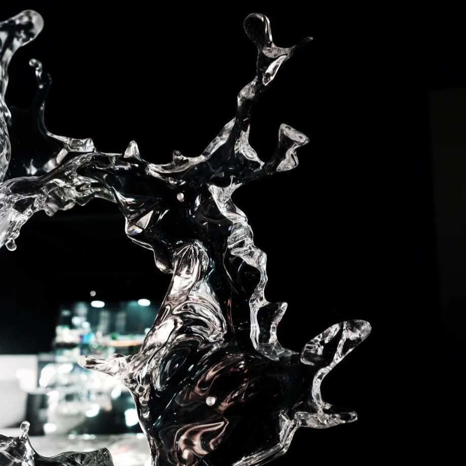 Fluid Symphony Acrylic Mirror