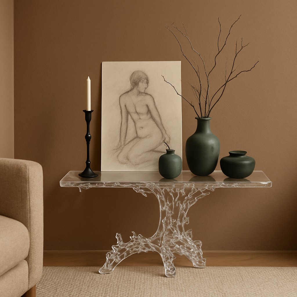 Stone Language  Console Table