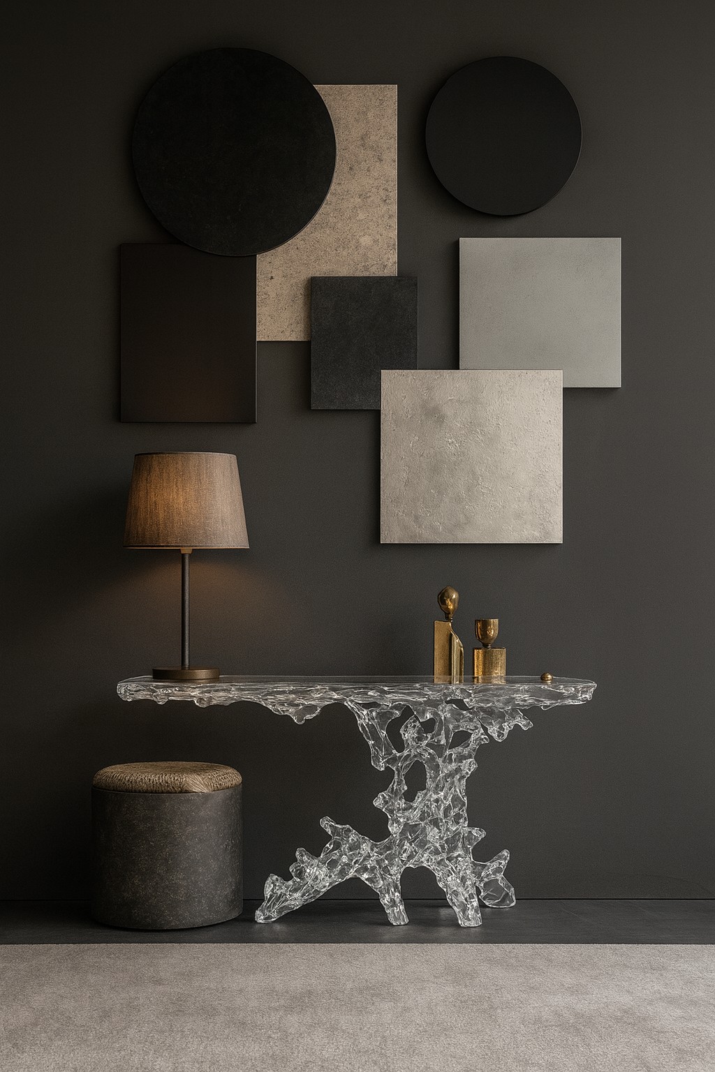 Stone Language  Console Table