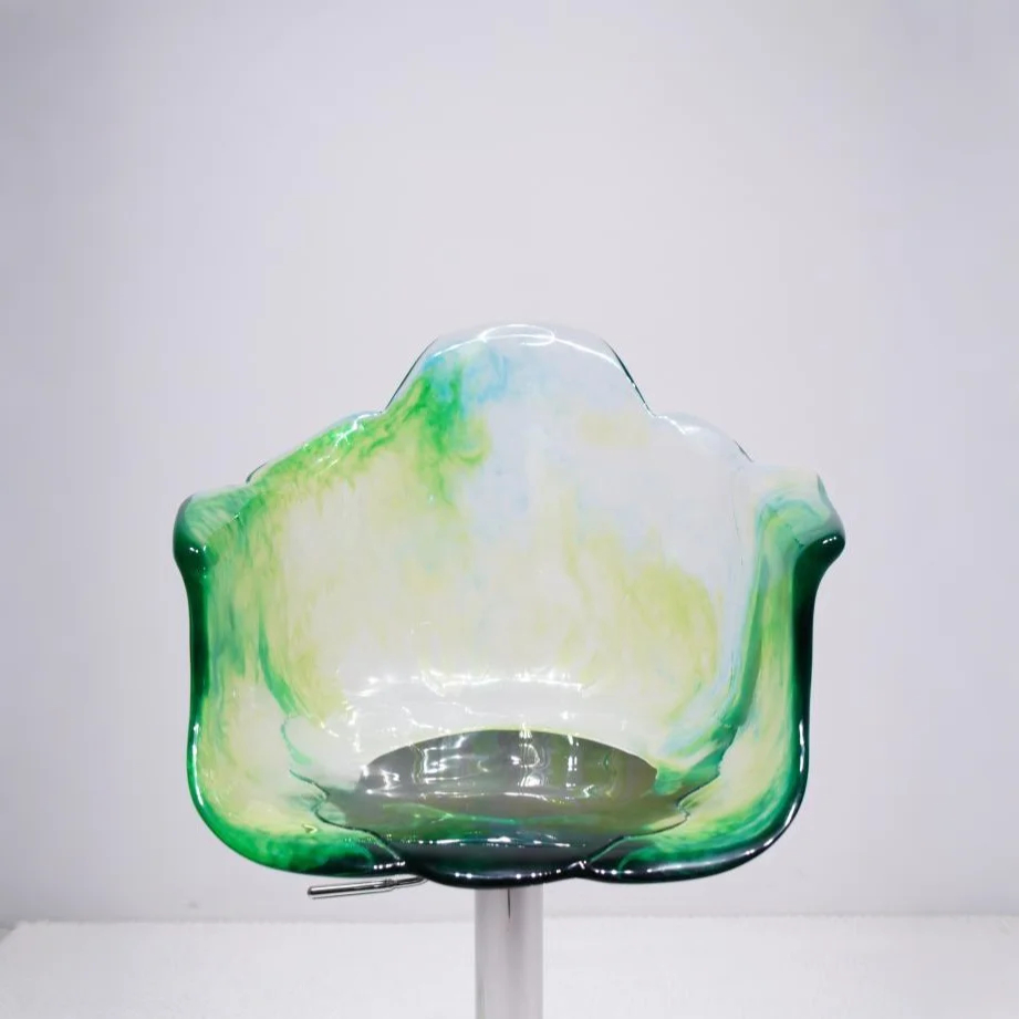 Tidepetal Acrylic Bar Stool
