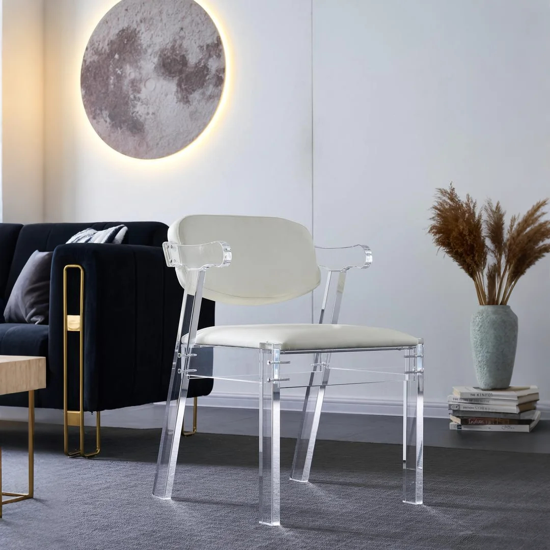 Luna Lucid Acrylic Armchair