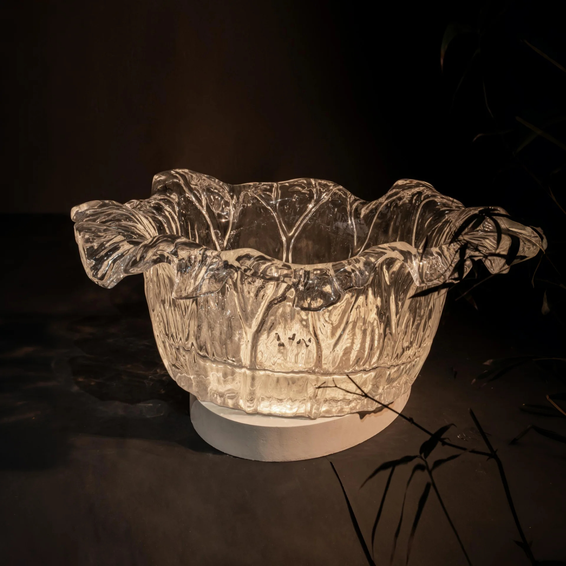 Celestial Bloom Acrylic Bathtub