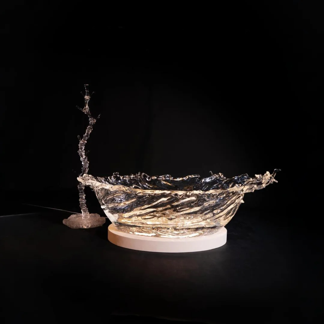 Waves of Whimsy Acrylic Bathtub