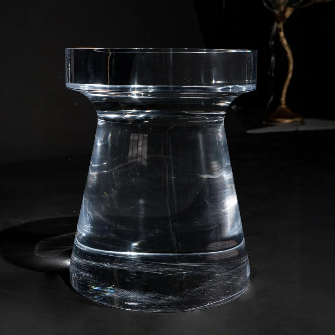 Lunar Halo Acrylic Stool