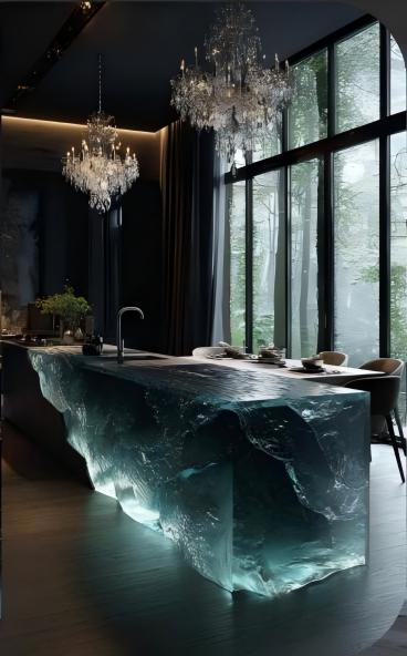 Dark Crystal Waterfall Island