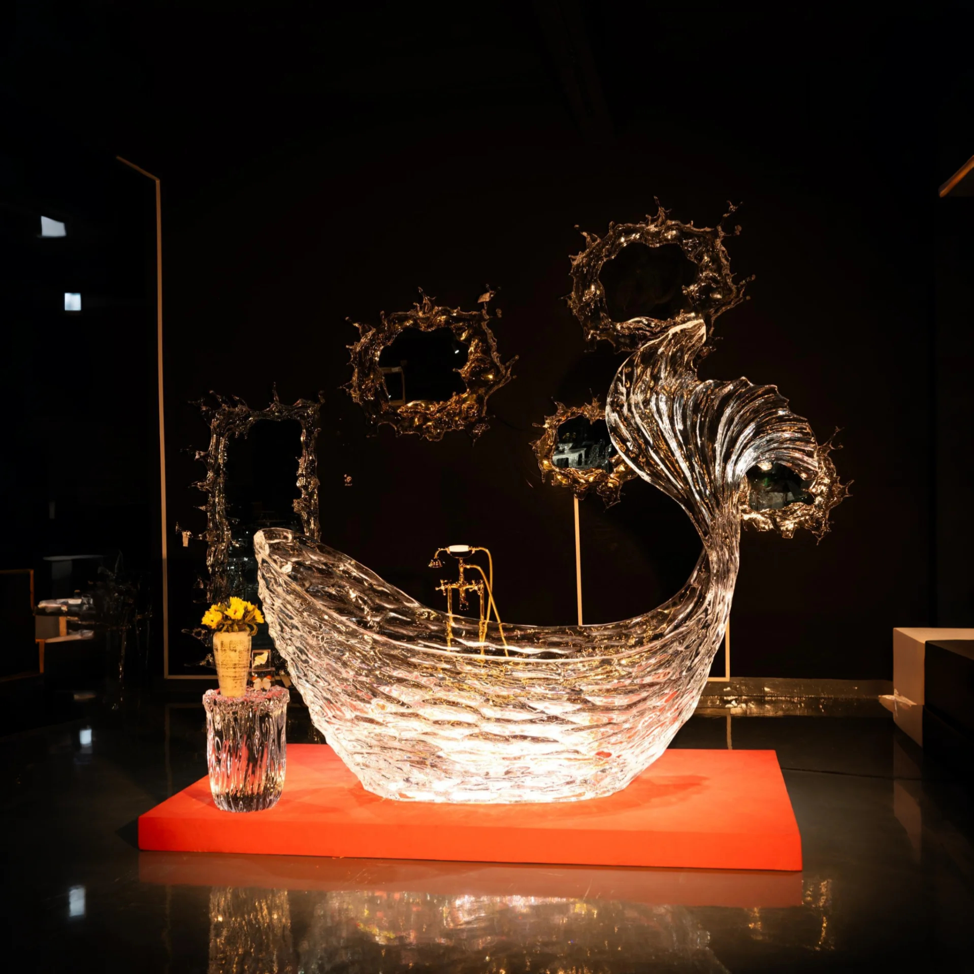 Ocean's Tail Acrylic Bathtub