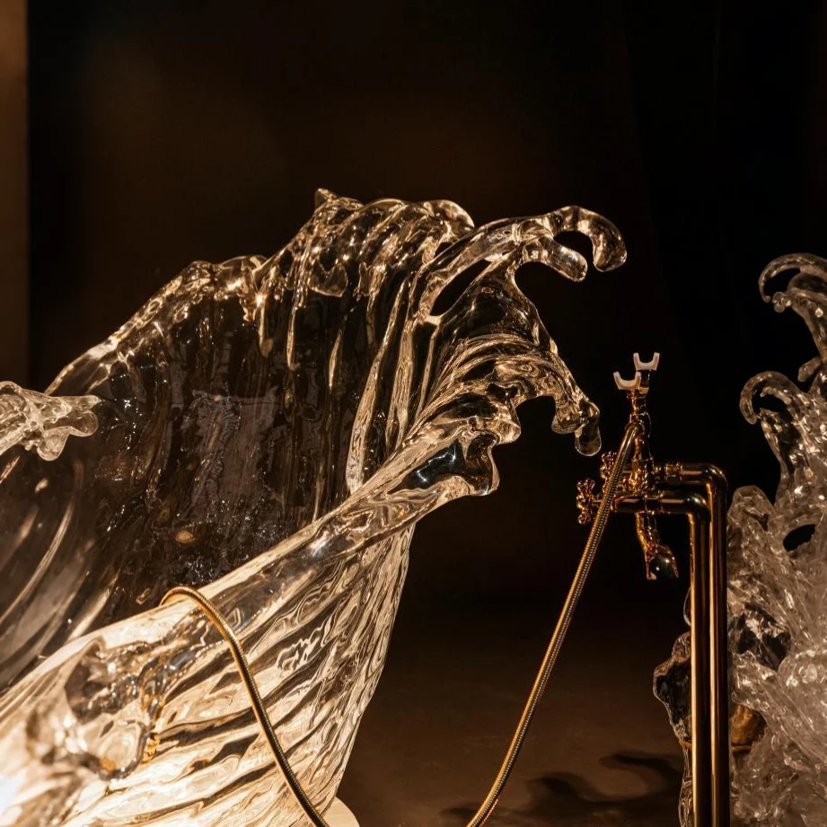 Ocean's Embrace Acrylic Bathtub