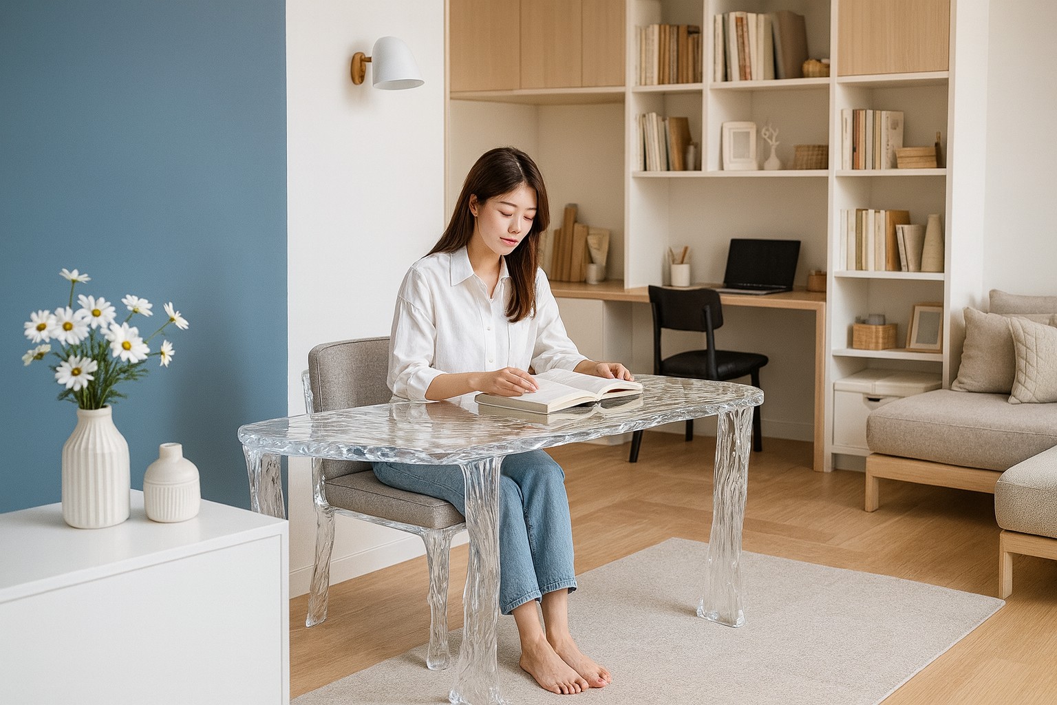 Mountain Walk Tea Desk