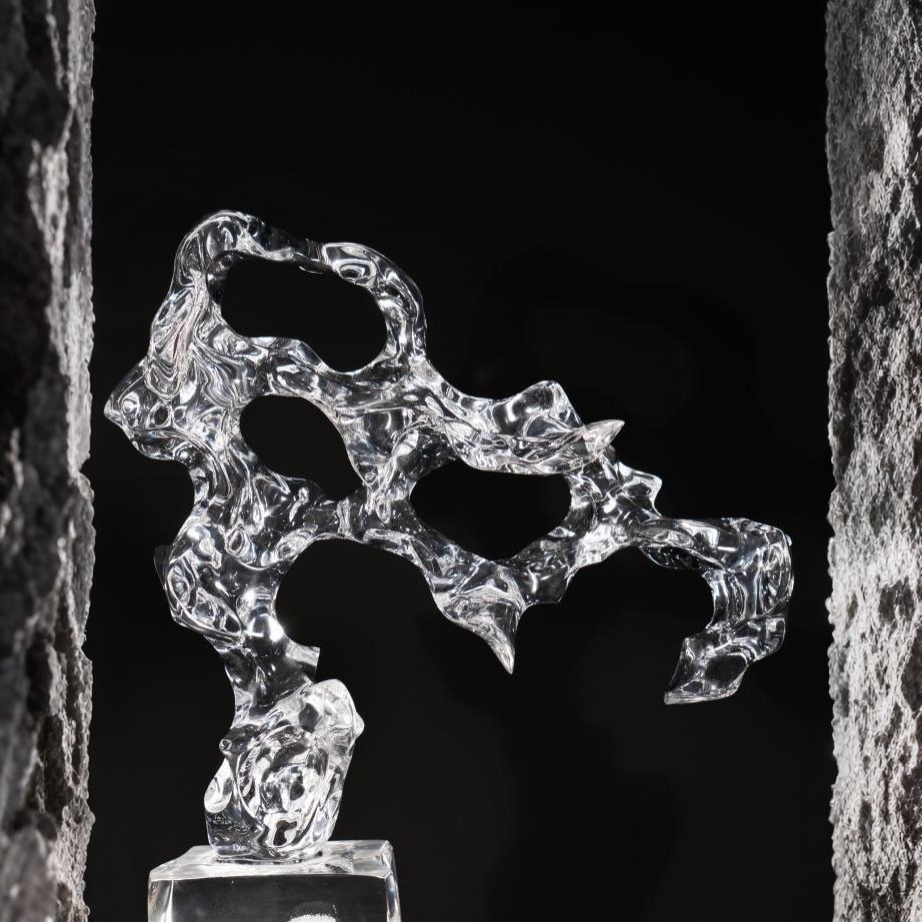 Mystic Cavern Acrylic Sculpture (Taihu Stone)