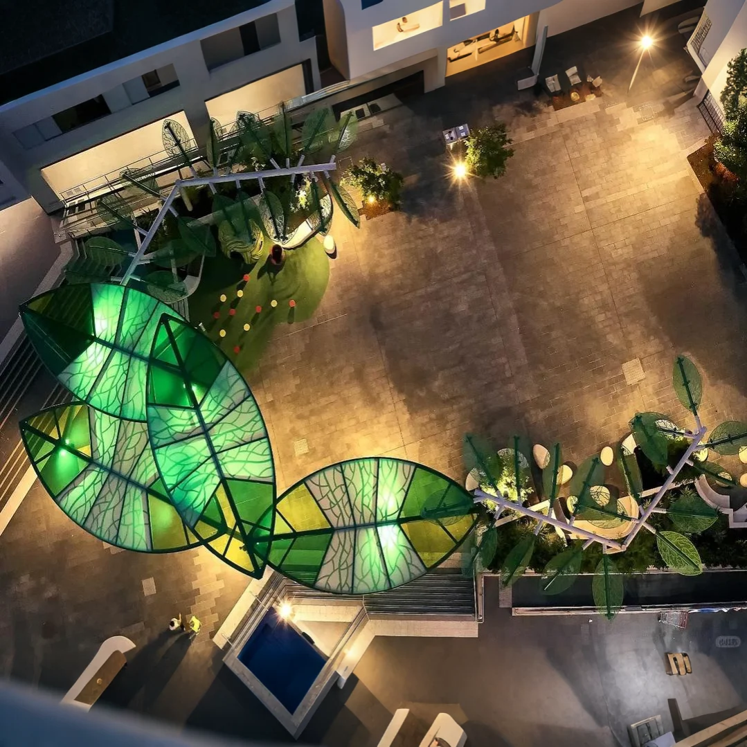 Grid Lightplay Acrylic Skylight