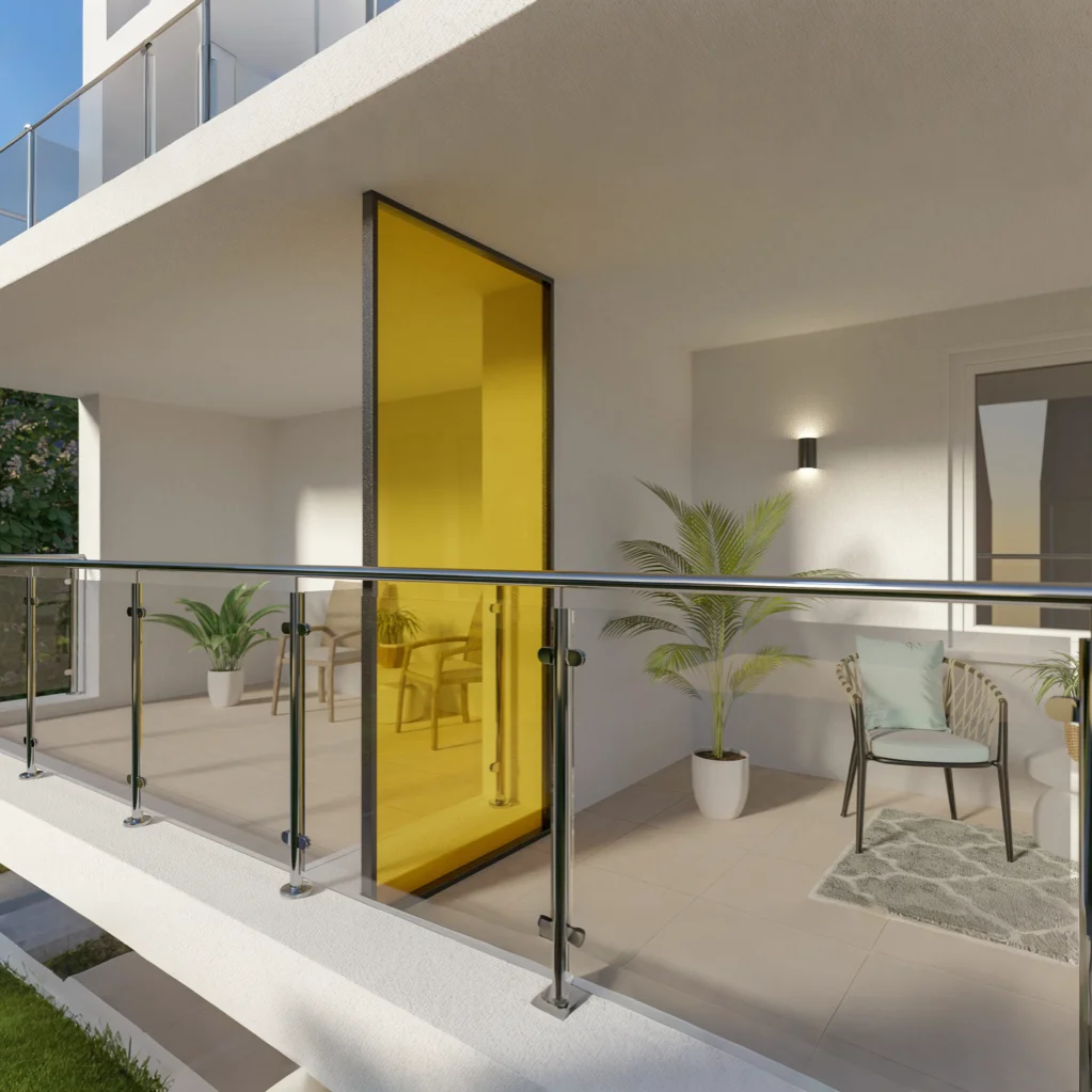 LumiWall – Acrylic Balcony Partition Series