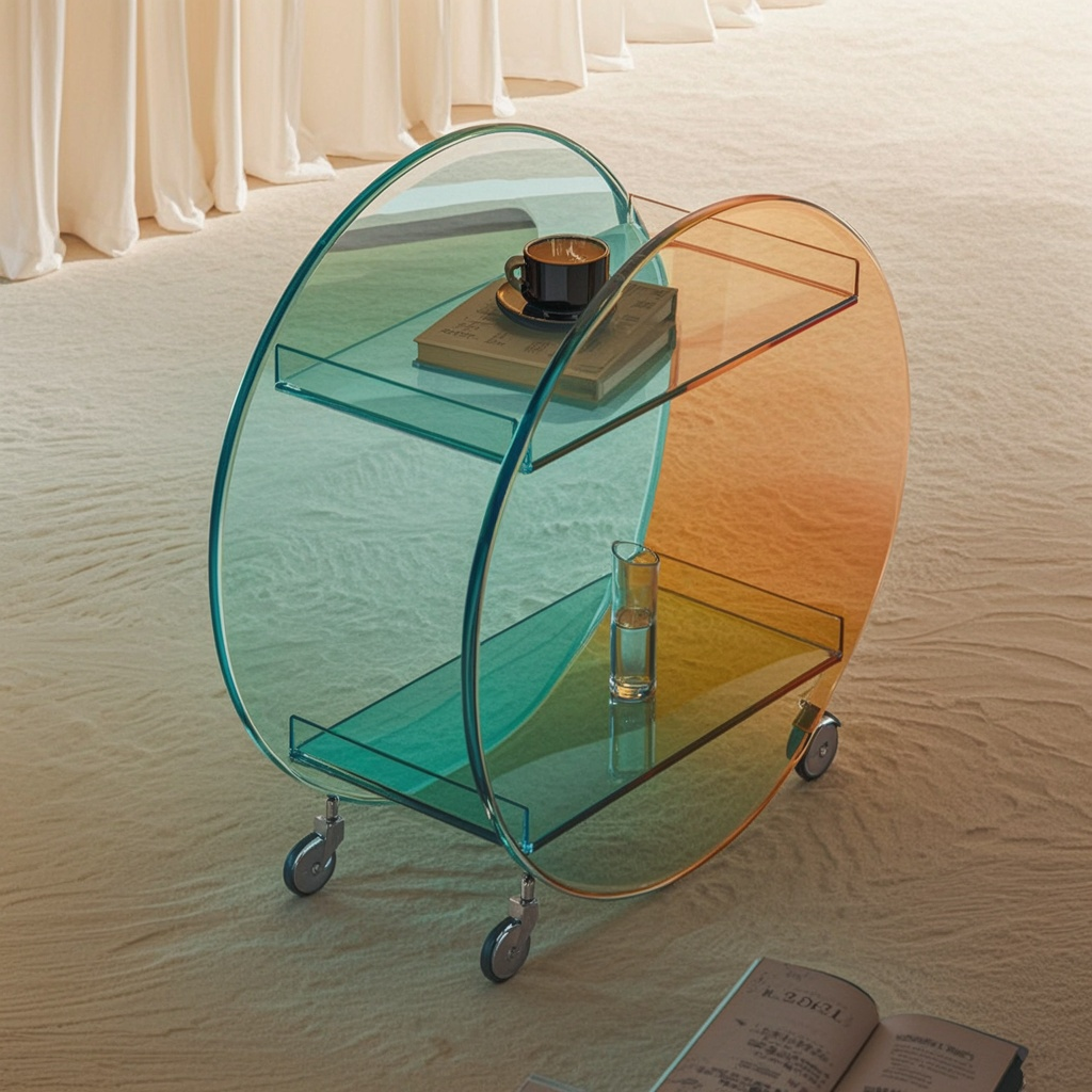 ORBITTROL Acrylic Rolling Trolley Collection