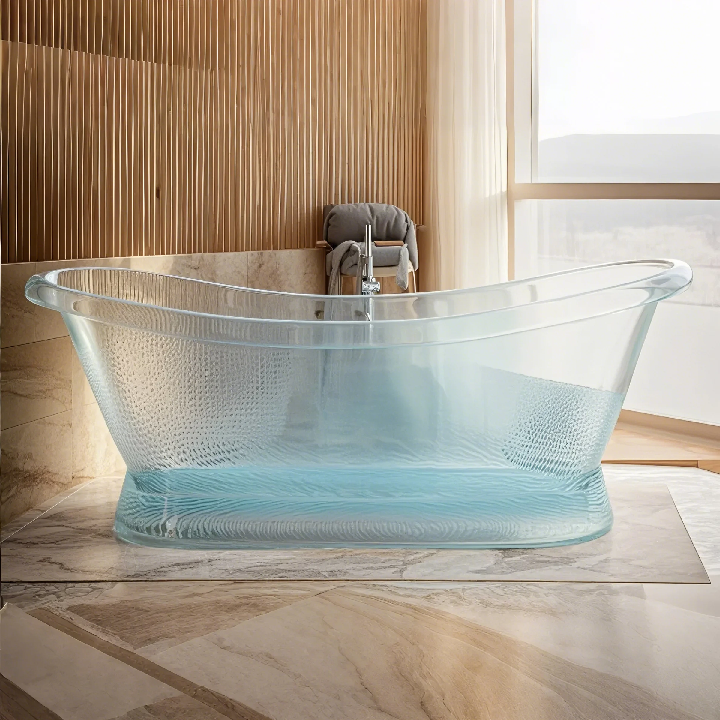 AQUAVISTA Acrylic Crystal Bath Collection