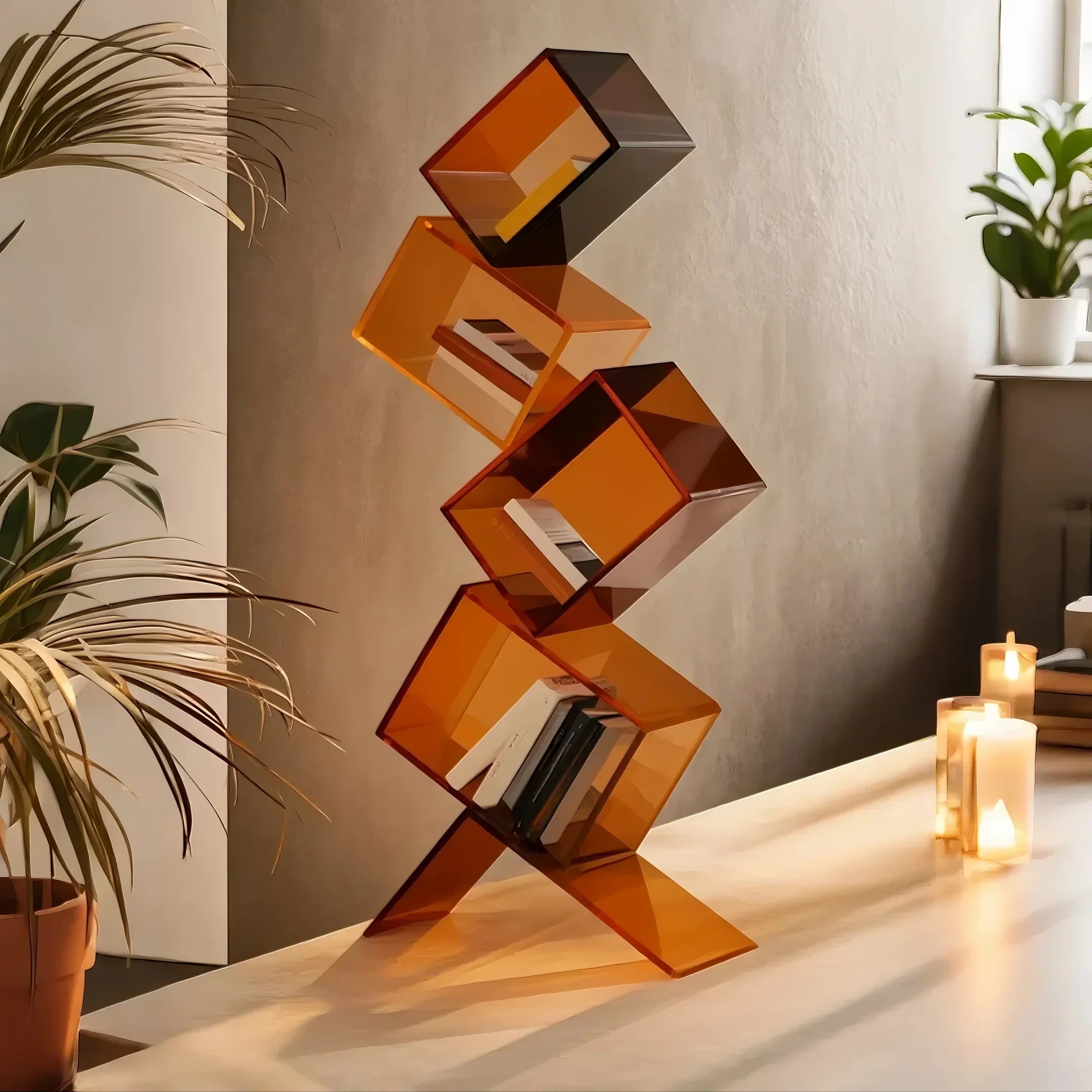 TWISTORA Acrylic Book Tower Collection