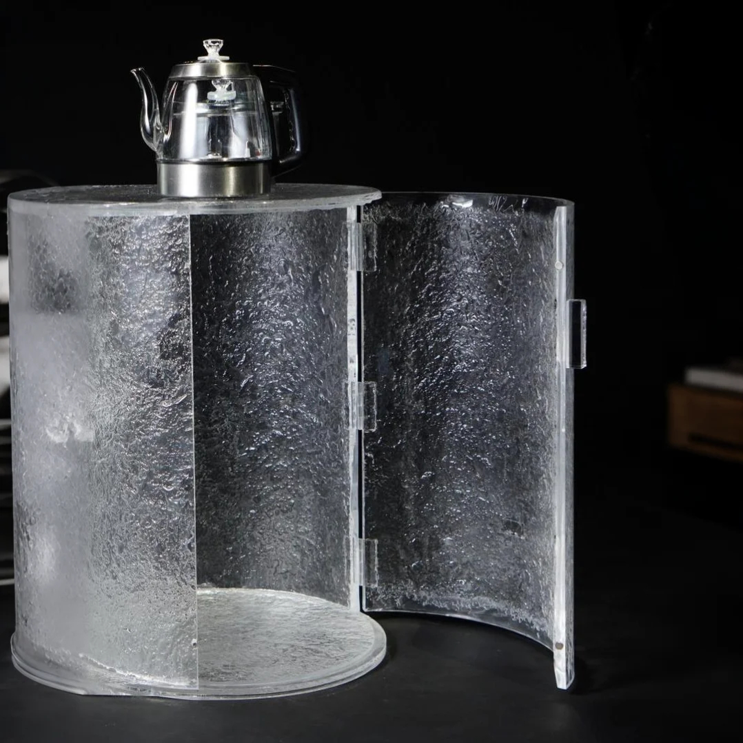IceAura Acrylic Tea Cabinet