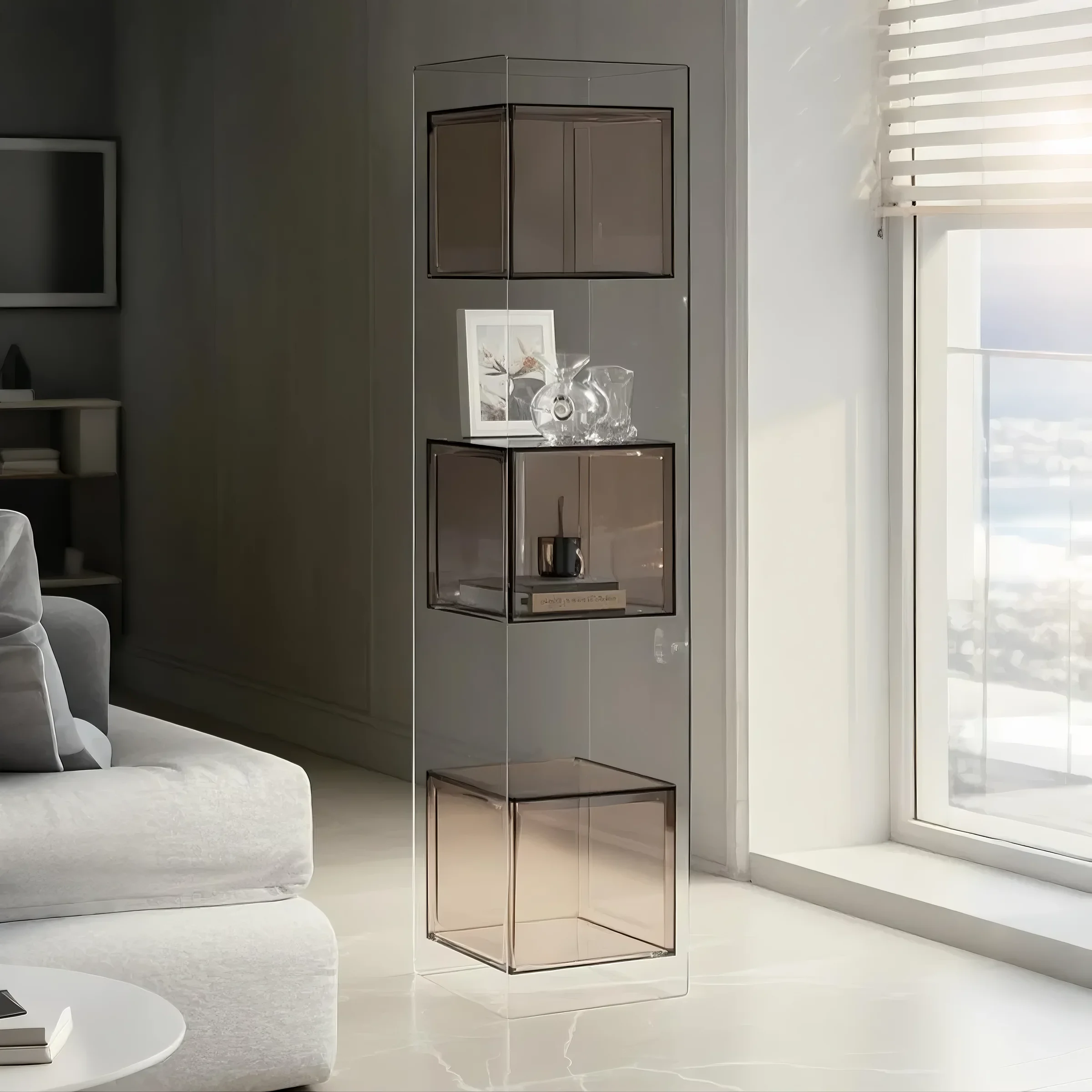 LUMIACUBE Acrylic Display Shelf Collection