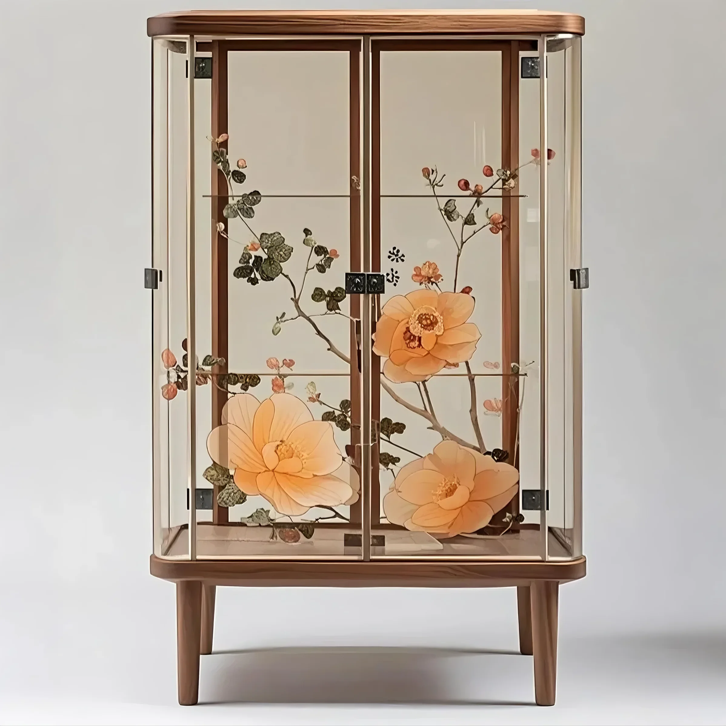 Floral Reverie Display Cabinet