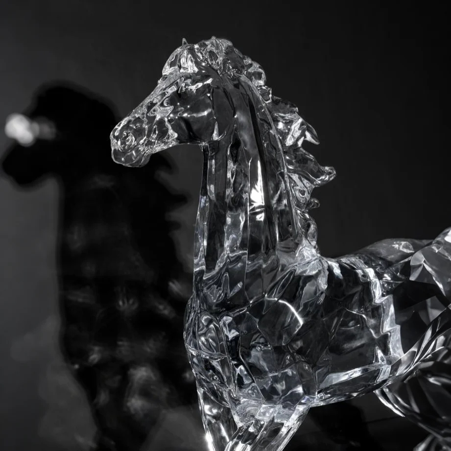 Victory Gallop Acrylic Sculpture (Horse)