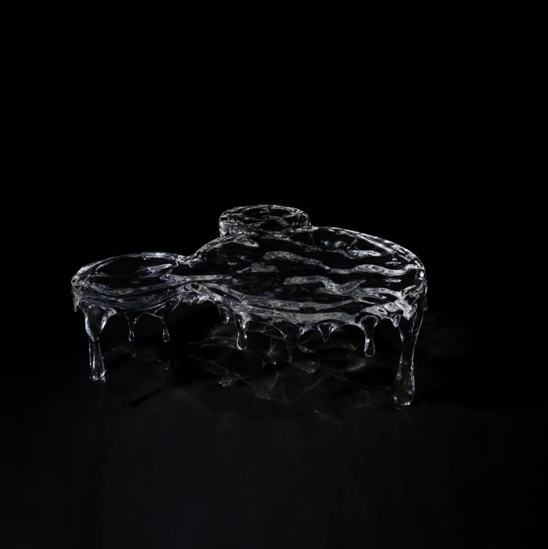 Aurora Ears Acrylic Coffee Table