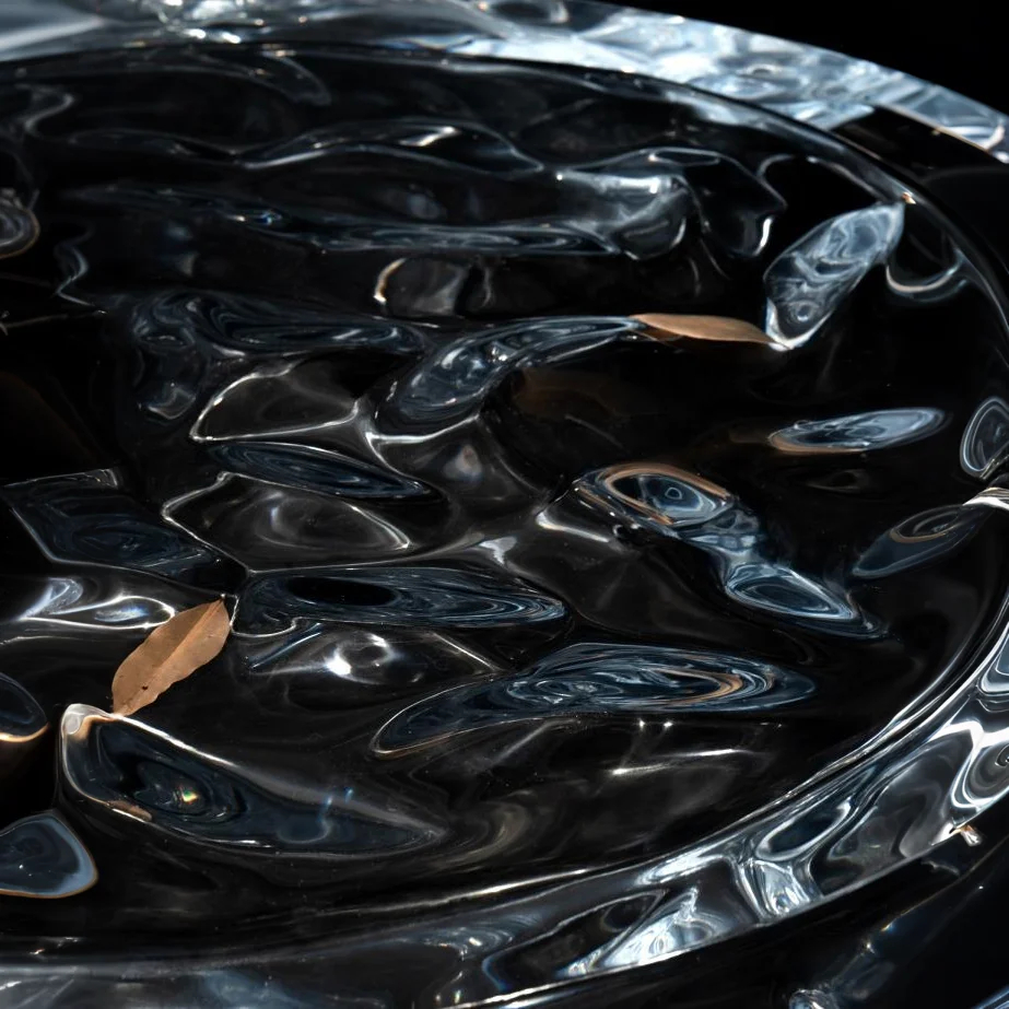 Ripple Mound Acrylic Coffee Table