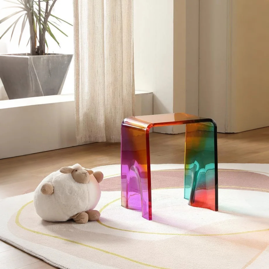 Chromira Glow Acrylic stool