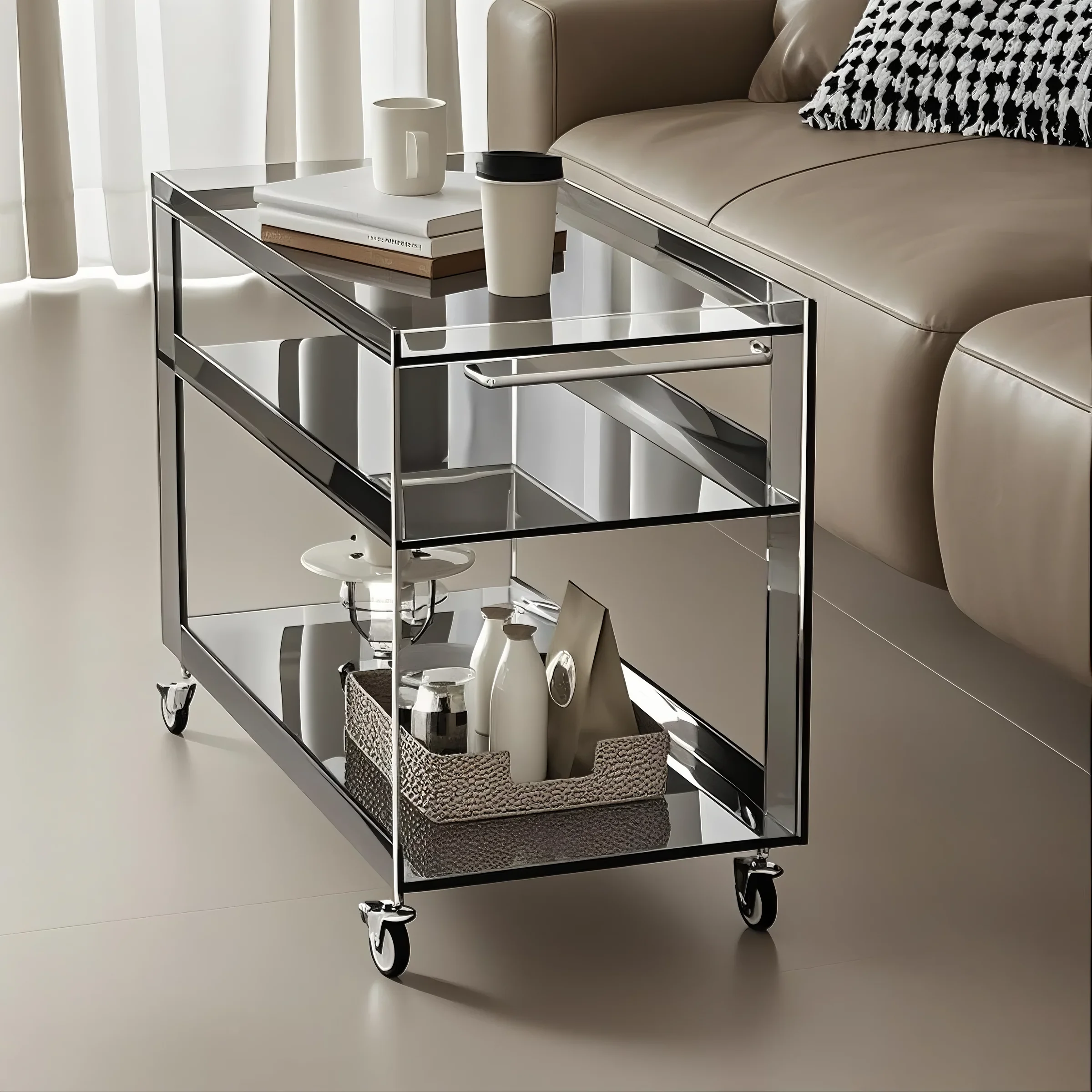 MIRAGLIDE Acrylic Utility Cart Collection